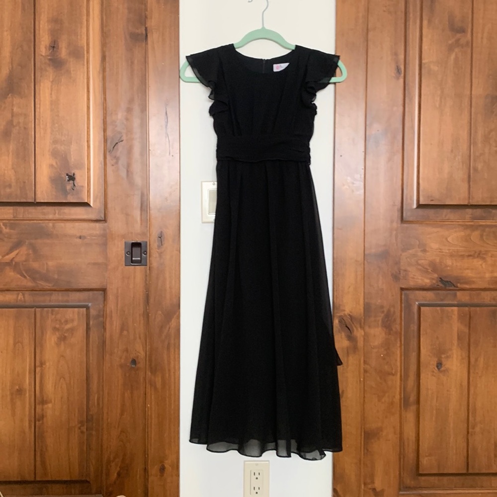Happy Rose - size 8 - black dress